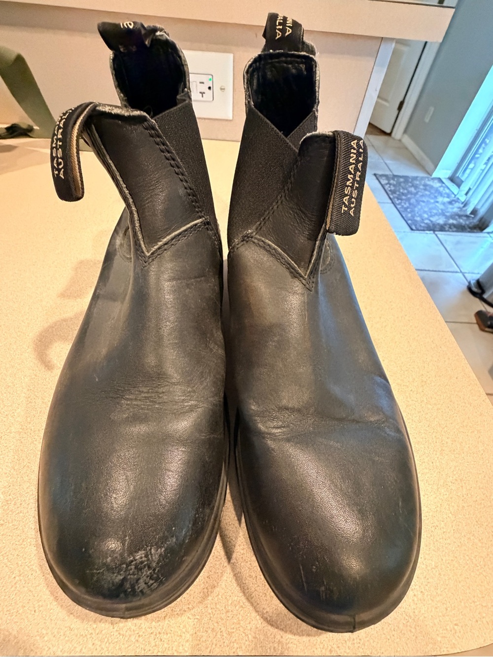 Blundstone Men's Black Leather Chukka Boots